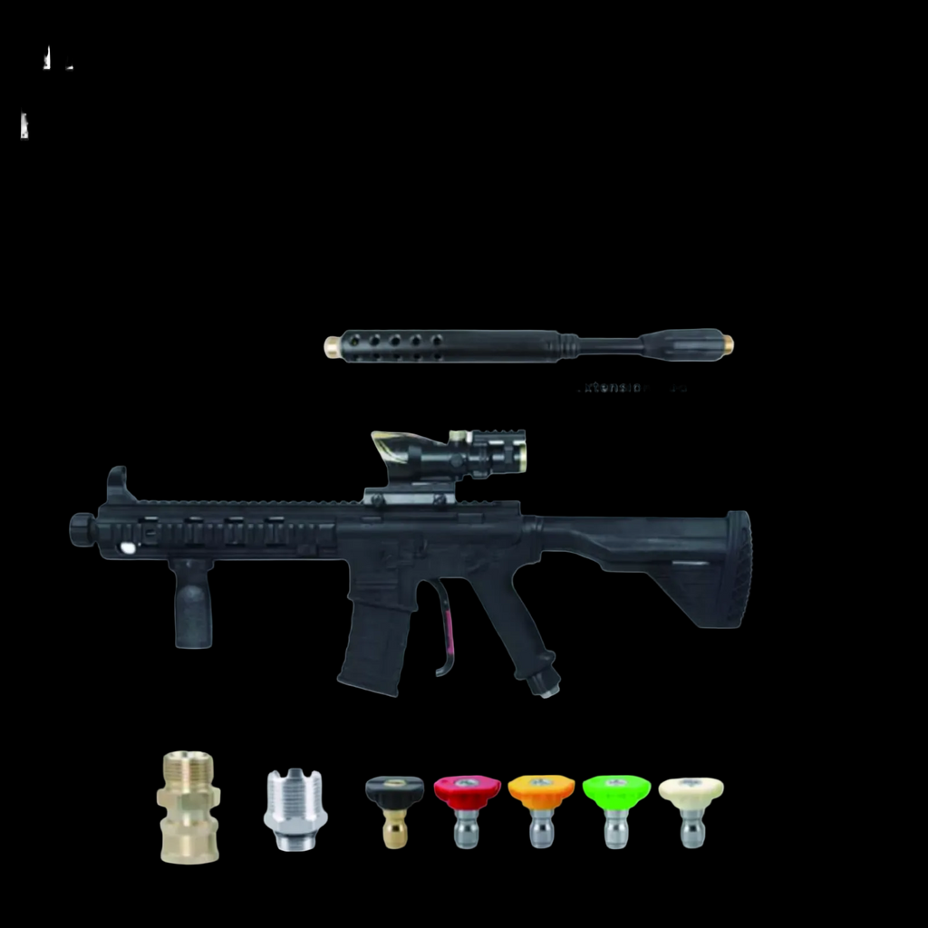 Pressure Washer Gun, Car Cleaning Tool Unique Mechanism, High Pressure Spray Washing Equipment - for Car Wash, Military, Patriotic, Police-Inspired Design, Precision Cleaner